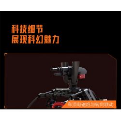 XIAOMI MITU MI ONEBOT OBWZKC20AIQI 20AIQI non  XE BỌC THÉP HỔ RĂNG KIẾM bộ đồ chơi xếp lắp ráp ghép mô hình  Kỹ Thuật Công Nghệ Cao Mô Hình Phương Tiện