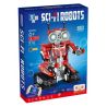ZHEGAO QL1215 1215 non  ROBOT LẬP TRÌNH ĐIỀU KHIỂN TỪ XA MÀU ĐỎ bộ đồ chơi xếp lắp ráp ghép mô hình SCI-FI ROBOTS 514 khối