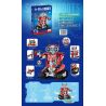 ZHEGAO QL1215 1215 non  ROBOT LẬP TRÌNH ĐIỀU KHIỂN TỪ XA MÀU ĐỎ bộ đồ chơi xếp lắp ráp ghép mô hình SCI-FI ROBOTS 514 khối
