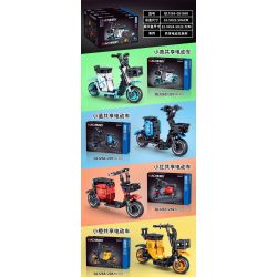 ZHEGAO QL1268 1268 non  XIAOCHENG CHIA SẺ XE ĐIỆN bộ đồ chơi xếp lắp ráp ghép mô hình  MACHINERY Kỹ Thuật Công Nghệ Cao Mô Hình Phương Tiện 284 khối