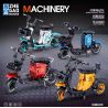 ZHEGAO QL1267 1267 non  XIAOHONG CHIA SẺ XE ĐIỆN bộ đồ chơi xếp lắp ráp ghép mô hình  MACHINERY Kỹ Thuật Công Nghệ Cao Mô Hình Phương Tiện 292 khối