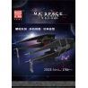 MouldKing 21025 Mould King 21025 REBRICKABLE MOC-33990 33990 MOC33990 non  MÁY BAY CHIẾN ĐẤU CÀ VẠT CỦA KYLO REN bộ đồ chơi xếp lắp ráp ghép mô hình Star Wars KYLO REN TIE FIGTHER Chiến Tranh Giữa Các Vì Sao 3619 khối