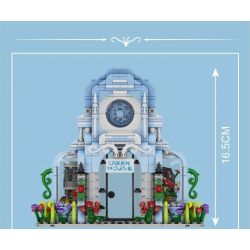 MouldKing 16048 Mould King 16048 non  THẢO CẦM VIÊN bộ đồ chơi xếp lắp ráp ghép mô hình Modular Buildings BOTANICAL GARDEN Mô Hình Nhà Cửa 1289 khối