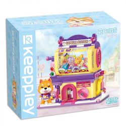 KEEPPLEY K28010 28010 non  MÁY GACHA SHIBA INU bộ đồ chơi xếp lắp ráp ghép mô hình LOVELY STREET