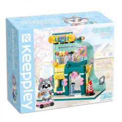 KEEPPLEY K28009 28009 non  CỬA HÀNG VÁN TRƯỢT ERHA bộ đồ chơi xếp lắp ráp ghép mô hình LOVELY STREET