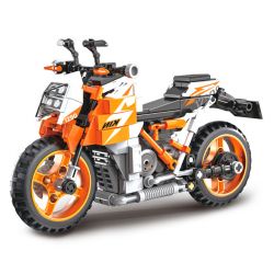 Kazi KY6127 6127 non  XE MÁY NHANH KIM R2R 1290 bộ đồ chơi xếp lắp ráp ghép mô hình Motorcycle Motorbike Xe Hai Bánh 266 khối