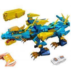 MouldKing 13150 Mould King 13150 non  RỒNG BĂNG GIÁ bộ đồ chơi xếp lắp ráp ghép mô hình FROST OCEAN DRAGON 515 khối