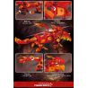 MouldKing 13148 Mould King 13148 non  RỒNG CHIẾN LỬA bộ đồ chơi xếp lắp ráp ghép mô hình FLAME BATTLE DRAGON 485 khối