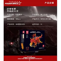 MouldKing 13148 Mould King 13148 non  RỒNG CHIẾN LỬA bộ đồ chơi xếp lắp ráp ghép mô hình FLAME BATTLE DRAGON 485 khối