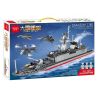 MINGDI K0125 0125 non  KHINH HẠM LOẠI 054A bộ đồ chơi xếp lắp ráp ghép mô hình Military Army TYPE 054A FRIGATE Quân Sự Bộ Đội 884 khối