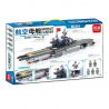 MINGDI K0114 0114 K0366 0366 non  MÔ HÌNH TÀU SÂN BAY bộ đồ chơi xếp lắp ráp ghép mô hình Military Army AIRCRAFT CARRIER Quân Sự Bộ Đội 763 khối