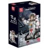 MouldKing 13137 Mould King 13137 non  CHIẾN BINH KHÔNG GIAN BAY bộ đồ chơi xếp lắp ráp ghép mô hình ASTRONAUT GIRL 508 khối