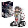 MouldKing 13137 Mould King 13137 non  CHIẾN BINH KHÔNG GIAN BAY bộ đồ chơi xếp lắp ráp ghép mô hình ASTRONAUT GIRL 508 khối