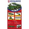 SEMBO 207203 non  TÊN LỬA SCUD bộ đồ chơi xếp lắp ráp ghép mô hình Military Army SURVIVAL WARFARE Quân Sự Bộ Đội 989 khối