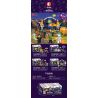SEMBO 605009 605010 605011 605012 non  TRICKY MAGIC NIGHT 4 KIỂU bộ đồ chơi xếp lắp ráp ghép mô hình Halloween Lễ Hội Hóa Trang Ma Quỷ 363 khối