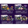 SEMBO 605009 605010 605011 605012 non  TRICKY MAGIC NIGHT 4 KIỂU bộ đồ chơi xếp lắp ráp ghép mô hình Halloween Lễ Hội Hóa Trang Ma Quỷ 363 khối