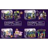 SEMBO 605001 605002 605003 605004 605005 605006 605007 605008 non  TRICKY MAGIC NIGHT 8 LOẠI bộ đồ chơi xếp lắp ráp ghép mô hình Halloween Lễ Hội Hóa Trang Ma Quỷ 370 khối