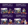 SEMBO 605001 605002 605003 605004 605005 605006 605007 605008 non  TRICKY MAGIC NIGHT 8 LOẠI bộ đồ chơi xếp lắp ráp ghép mô hình Halloween Lễ Hội Hóa Trang Ma Quỷ 370 khối