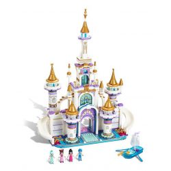 GUDI 9046 non  THÀNH PHỐ ĐÊM MỘNG MƠ bộ đồ chơi xếp lắp ráp ghép mô hình Yeloli 816 khối