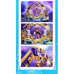 GUDI 9045 non  BỐN ĐỒNG HỒ bộ đồ chơi xếp lắp ráp ghép mô hình Yeloli 286 khối