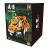 QIZHILE E03000 03000 103000 non  ĐẦU HỔ bộ đồ chơi xếp lắp ráp ghép mô hình Creator Expert TIGER HEAD Chuyên Gia Sáng Tạo