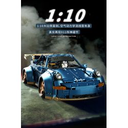 HAPPY BUILD SHINEYU XINYU YC-23006 23006 YC23006 non  MẠ ĐIỆN DÁNG THẤP XE THỂ THAO PORSCHE 911 1:10 tỷ lệ 1:10 bộ đồ chơi xếp lắp ráp ghép mô hình  Kỹ Thuật Công Nghệ Cao Mô Hình Phương Tiện