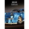 HAPPY BUILD SHINEYU XINYU YC-23006 23006 YC23006 non  MẠ ĐIỆN DÁNG THẤP XE THỂ THAO PORSCHE 911 1:10 tỷ lệ 1:10 bộ đồ chơi xếp lắp ráp ghép mô hình  Kỹ Thuật Công Nghệ Cao Mô Hình Phương Tiện