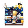 ZHEGAO DZ1014 1014 non  THÁM HIỂM KHÔNG GIAN bộ đồ chơi xếp lắp ráp ghép mô hình Space Exploration PAINTING SPACE EXPLORATION 542 khối