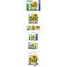 ZHEGAO DZ1013 1013 non  HƯỚNG DƯƠNG MAY MẮN bộ đồ chơi xếp lắp ráp ghép mô hình Art PAINTING SUNFLOWER LIFE 580 khối