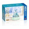 ZHEGAO 01042 non  LÂU ĐÀI TUYẾT bộ đồ chơi xếp lắp ráp ghép mô hình SNOW CASTLE 546 khối