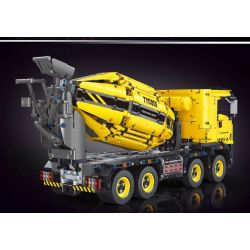 TA GAOLE T4005 4005 non  XE TRỘN XI MĂNG bộ đồ chơi xếp lắp ráp ghép mô hình  MIXER TRUCK Kỹ Thuật Công Nghệ Cao Mô Hình Phương Tiện 3388 khối