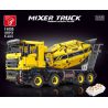 TA GAOLE T4005 4005 non  XE TRỘN XI MĂNG bộ đồ chơi xếp lắp ráp ghép mô hình  MIXER TRUCK Kỹ Thuật Công Nghệ Cao Mô Hình Phương Tiện 3388 khối