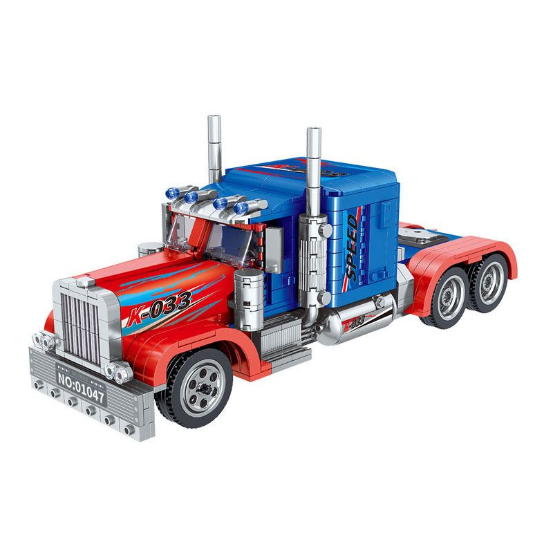 ZHEGAO 01047 non  XE TẢI bộ đồ chơi xếp lắp ráp ghép mô hình Creator Expert TRUCK CLASSIC Chuyên Gia Sáng Tạo 810 khối