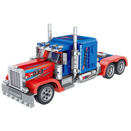 ZHEGAO 01047 non  XE TẢI bộ đồ chơi xếp lắp ráp ghép mô hình Creator Expert TRUCK CLASSIC Chuyên Gia Sáng Tạo 810 khối