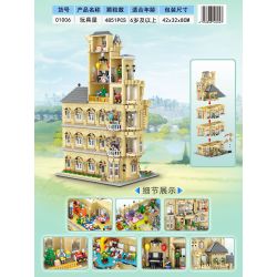 ZHEGAO 01006 non  PHÒNG ĐỒ CHƠI bộ đồ chơi xếp lắp ráp ghép mô hình Creator Expert FUN HOUSE Chuyên Gia Sáng Tạo 4851 khối