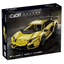 CADA DOUBLEE C63004 63004 non  SIÊU XE LAMBORGHINI AVENTADOR LP700 bộ đồ chơi xếp lắp ráp ghép mô hình  Kỹ Thuật Công Nghệ Cao Mô Hình Phương Tiện 1805 khối
