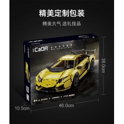 CADA DOUBLEE C63004 63004 non  SIÊU XE LAMBORGHINI AVENTADOR LP700 bộ đồ chơi xếp lắp ráp ghép mô hình  Kỹ Thuật Công Nghệ Cao Mô Hình Phương Tiện 1805 khối