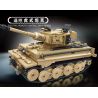 PanlosBrick 676003 Panlos Brick 676003 non  XE TĂNG TIGER ĐIỀU KHIỂN TỪ XA bộ đồ chơi xếp lắp ráp ghép mô hình Military Army PANZERKAMPFWAGEN VI AUSF.E TIGER Quân Sự Bộ Đội 993 khối