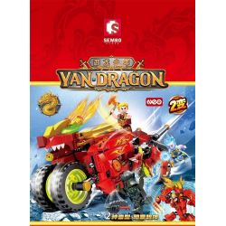 SEMBO 1000 non  LINH HỒN RỒNG COLT bộ đồ chơi xếp lắp ráp ghép mô hình YAN DRAGON 481 khối