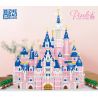 FUN IMAGINATION LZ8241 8241 non  LÂU ĐÀI MÀU HỒNG bộ đồ chơi xếp lắp ráp ghép mô hình Creator Expert Chuyên Gia Sáng Tạo 6241 khối