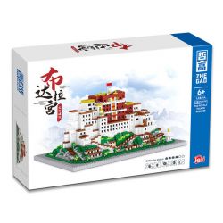 FUN IMAGINATION LZ8244 8244 non  CUNG ĐIỆN POTALA bộ đồ chơi xếp lắp ráp ghép mô hình Creator Expert Chuyên Gia Sáng Tạo 2782 khối