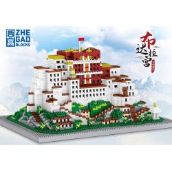 FUN IMAGINATION LZ8244 8244 non  CUNG ĐIỆN POTALA bộ đồ chơi xếp lắp ráp ghép mô hình Creator Expert Chuyên Gia Sáng Tạo 2782 khối