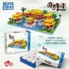 FUN IMAGINATION LZ8242 8242 non  ĐIỂM NGẮM CẢNH CHẬU VUÔNG YUANMINGYUAN bộ đồ chơi xếp lắp ráp ghép mô hình Creator Expert Chuyên Gia Sáng Tạo 4951 khối
