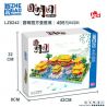 FUN IMAGINATION LZ8242 8242 non  ĐIỂM NGẮM CẢNH CHẬU VUÔNG YUANMINGYUAN bộ đồ chơi xếp lắp ráp ghép mô hình Creator Expert Chuyên Gia Sáng Tạo 4951 khối