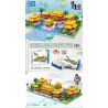 FUN IMAGINATION LZ8242 8242 non  ĐIỂM NGẮM CẢNH CHẬU VUÔNG YUANMINGYUAN bộ đồ chơi xếp lắp ráp ghép mô hình Creator Expert Chuyên Gia Sáng Tạo 4951 khối