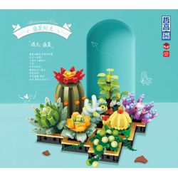 ZHEGAO DZ6012 6012 non  THỜI GIAN GIỮA MÙA HÈ 8 PHONG CÁCH XƯƠNG RỒNG BAIYUEYING AMY STAR LOVER'S TEARS JELLY CÔ BÉ QUÀNG KHĂN VÀNG CÀNH LÁ NGỌC DEBBIE bộ đồ chơi xếp lắp ráp ghép mô hình Creator MIDSUMMER TIME Sáng Tạo 650 khối