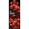 LW 2052 non  TÀU KHU TRỤC HULK ÁO GIÁP CHỐNG MK-48 bộ đồ chơi xếp lắp ráp ghép mô hình Marvel Super Heroes HAWK DESTROYER Siêu Anh Hùng Marvel 1529 khối