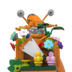 ZHEGAO 00323 non  PET SHOP SHEEP (CAM) bộ đồ chơi xếp lắp ráp ghép mô hình Creator ORANGE VASPE Sáng Tạo 526 khối
