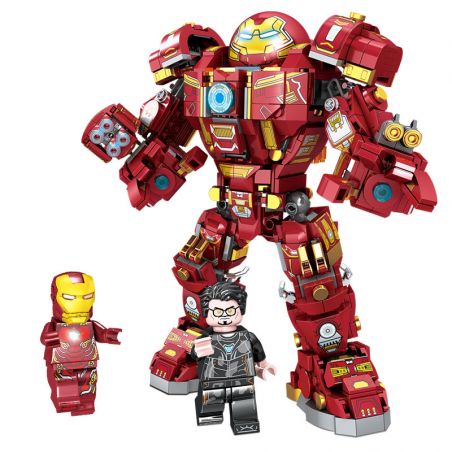LW 2028 non  ÁO GIÁP KHỔNG LỒ bộ đồ chơi xếp lắp ráp ghép mô hình Marvel Super Heroes Siêu Anh Hùng Marvel 912 khối