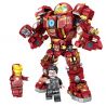 LW 2028 non  ÁO GIÁP KHỔNG LỒ bộ đồ chơi xếp lắp ráp ghép mô hình Marvel Super Heroes Siêu Anh Hùng Marvel 912 khối